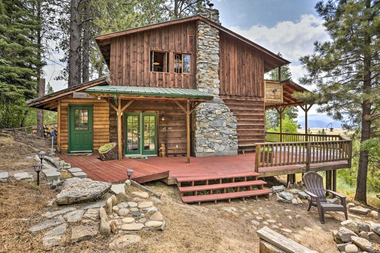 Peaceful Cabin With Mtn And River Views, Fire Pit Crouch Exterior foto