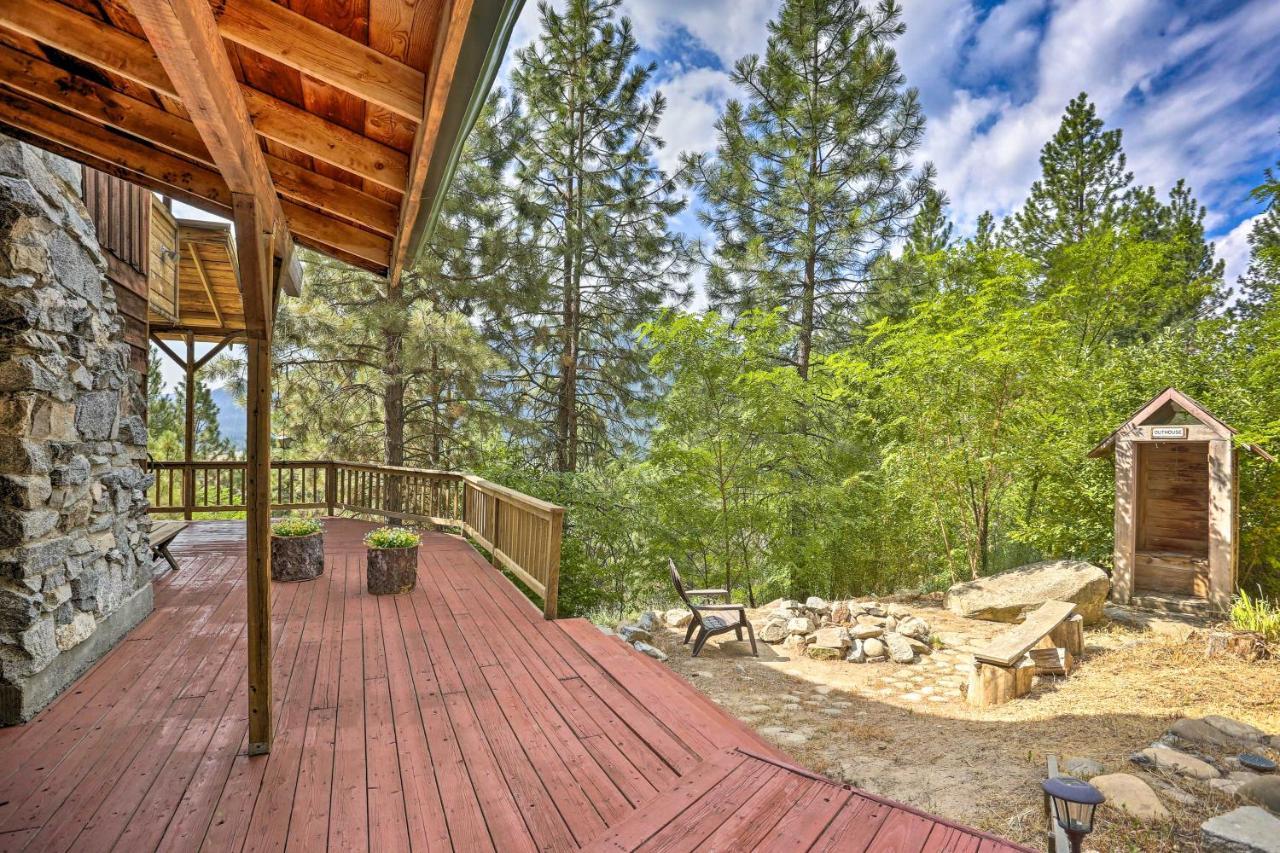 Peaceful Cabin With Mtn And River Views, Fire Pit Crouch Exterior foto